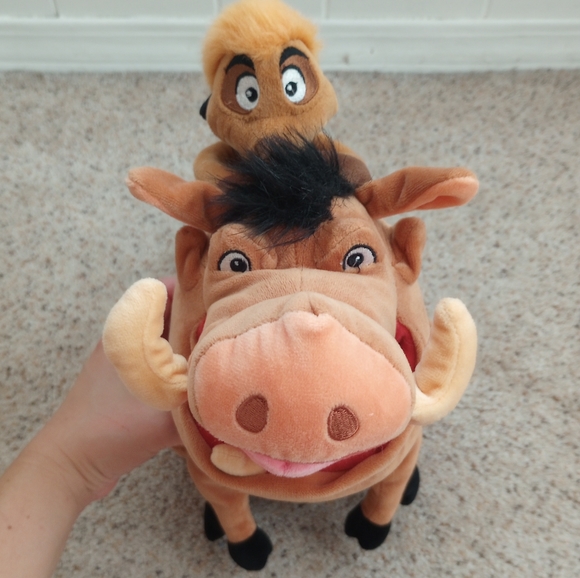Disney's The Lion King Timon and Pumbaa Plushie - Picture 2 of 6